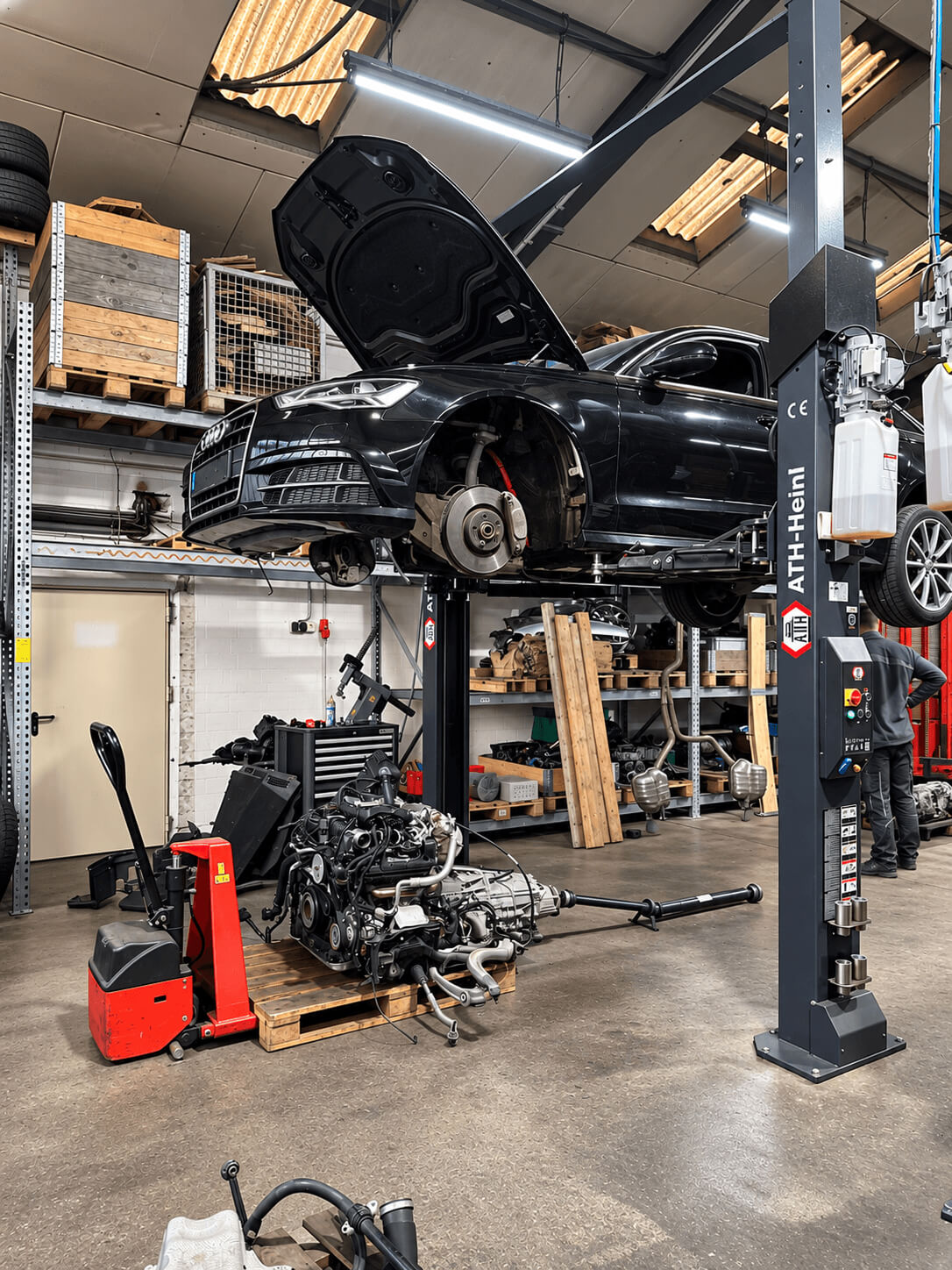 Einblick in die Werkstatt von MTH Motorinstandsetzung