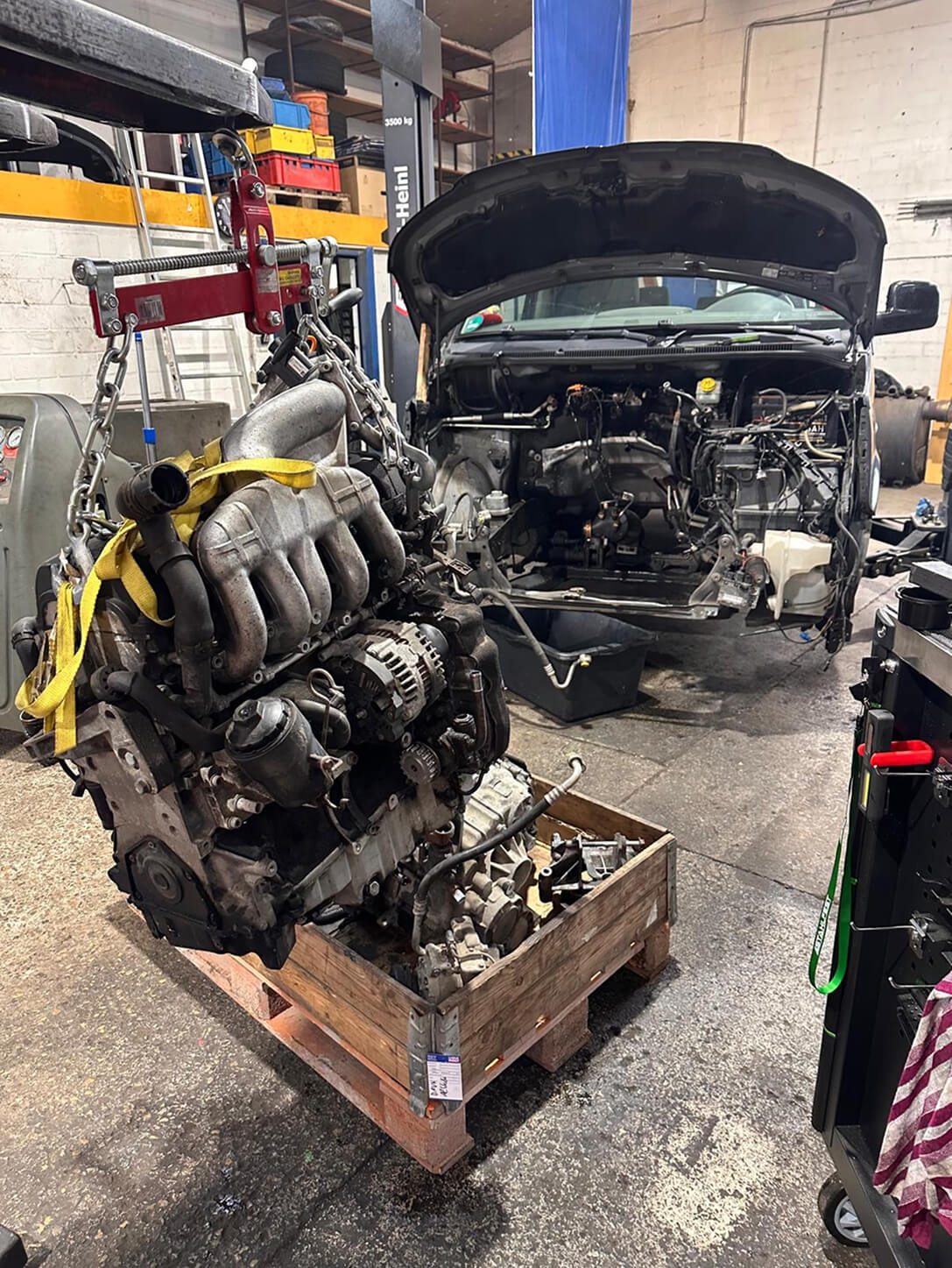 Einblick in die Werkstatt von MTH Motorinstandsetzung